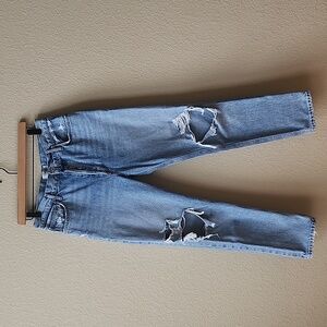 Agolde high rise distressed vintage mom jeans 27